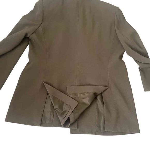 Vintage Larry Levine Suits Double Breasted Blazer Lined Womems Sz 16 Blazer Only - Picture 7 of 8